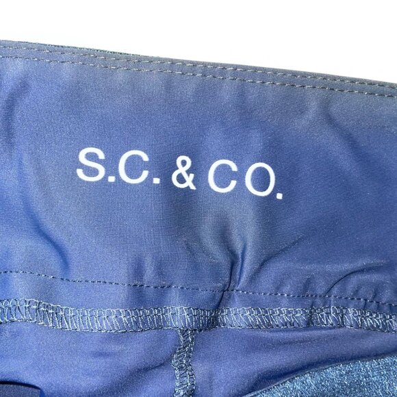 S.C. & Co. Women's XXL Pull-On Stretch Denim Skort With Built-In Shorts - Picture 4 of 9